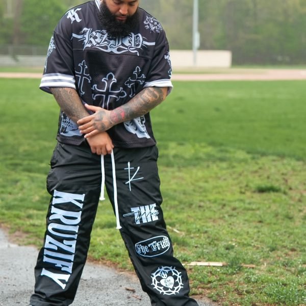 'FAITHWALKER' Jersey Black