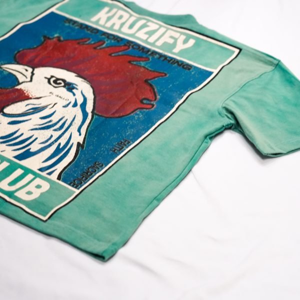 'EL GALLO' Tee Washed Jade Green
