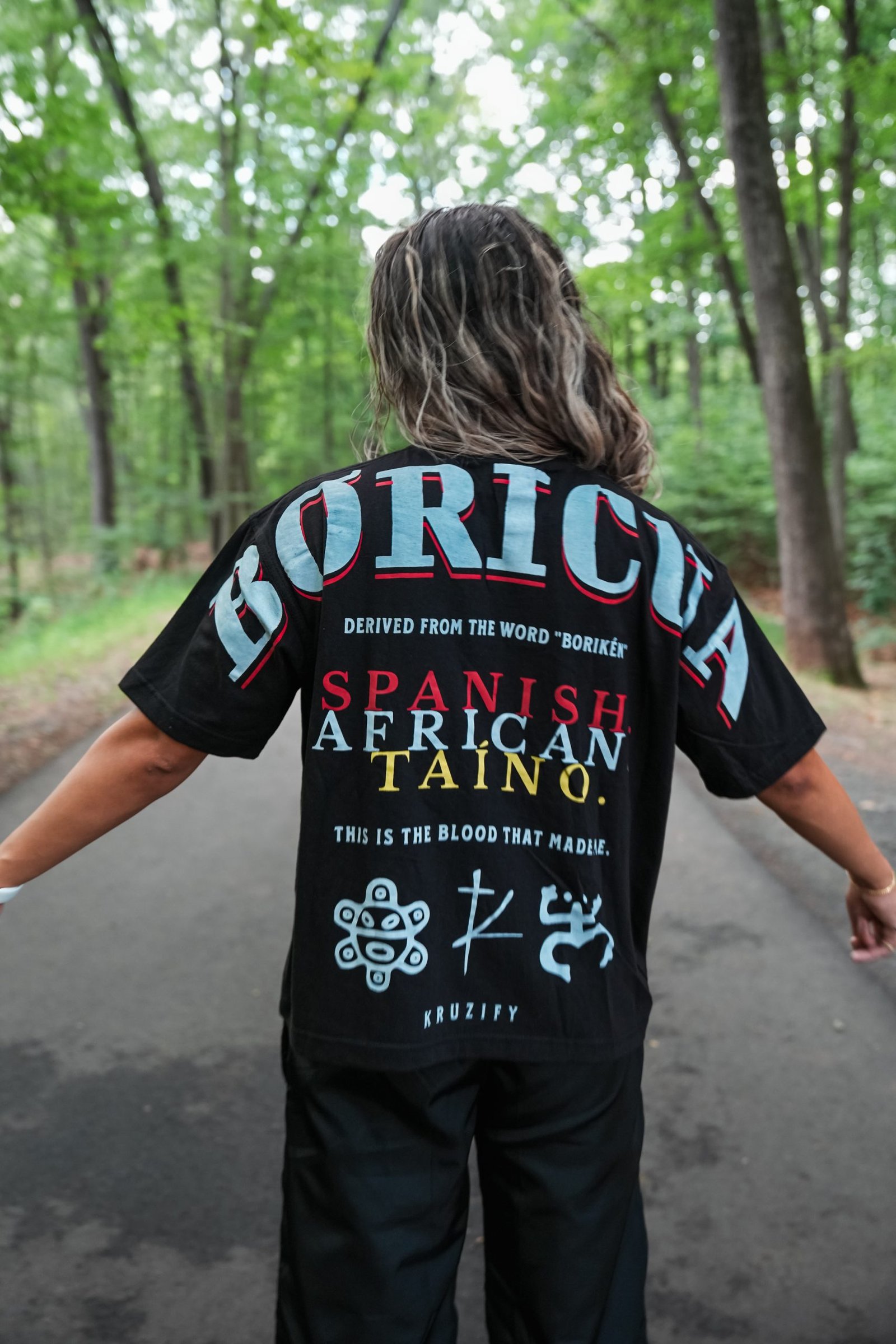 'BORICUA' Tee Calle Oscura