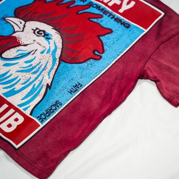 'EL GALLO' Tee Bloodline Red